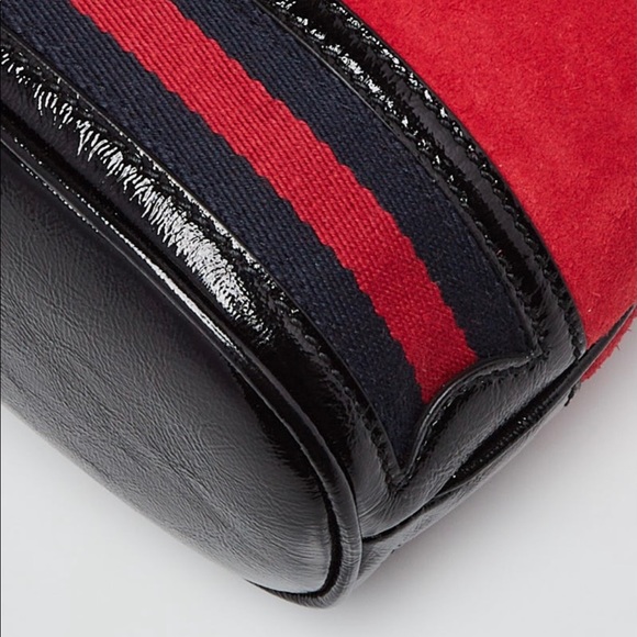 GUCCI Red Small Bucket Bag - Picture 3 of 4